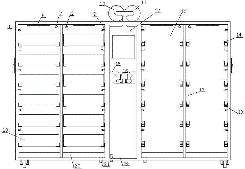 農(nóng)作物育苗種植一體機的制作方法附圖