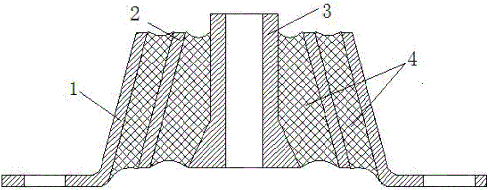 一種橡膠減振器的制造方法附圖