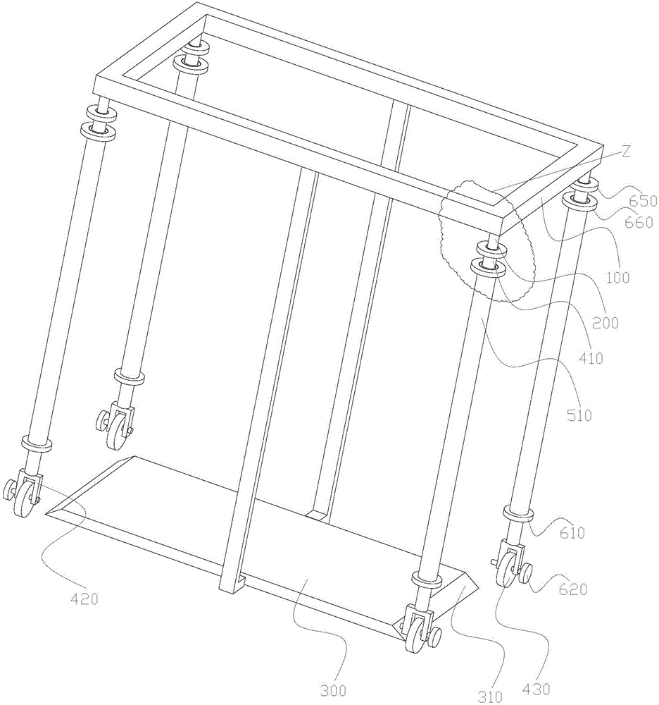 停車架的制作方法附圖