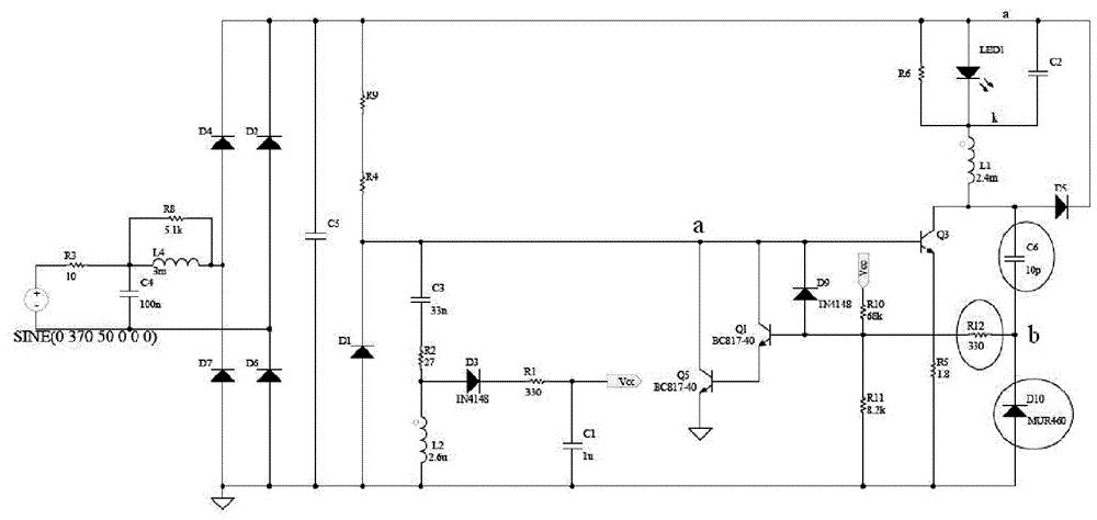 降壓轉(zhuǎn)換器、驅(qū)動(dòng)器電路和發(fā)光二極管燈的制作方法附圖