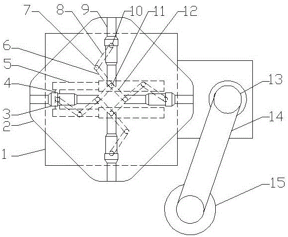 一種新型輪轂夾具的制作方法附圖