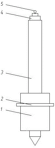 一種絕緣測高桿的制作方法附圖