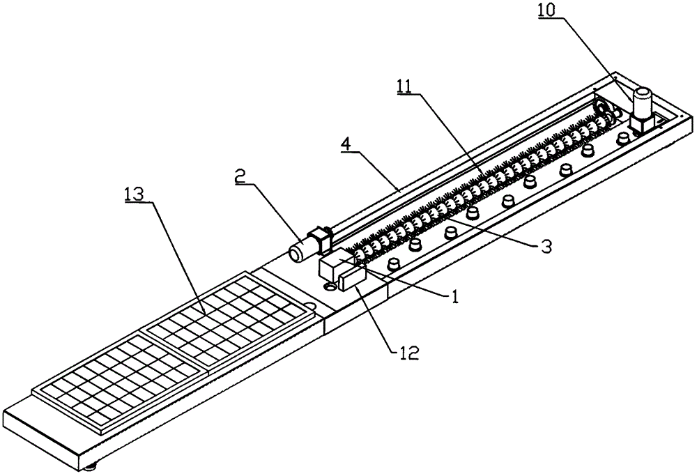 光伏板清潔機(jī)器人的制作方法附圖