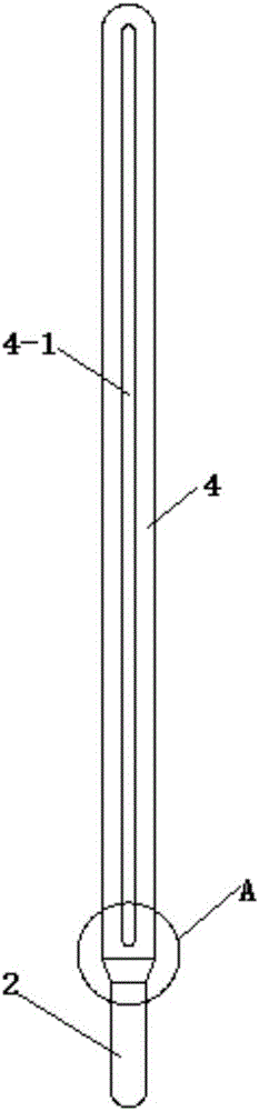 防碎水銀體溫計的制作方法附圖