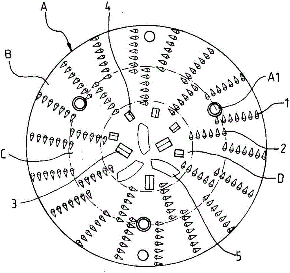 榨汁機(jī)刀片改良結(jié)構(gòu)的制作方法附圖