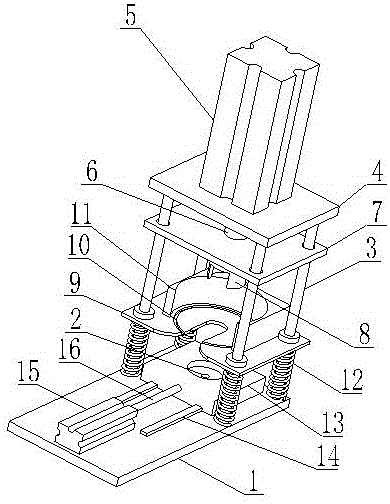 一種新型電機(jī)轉(zhuǎn)子執(zhí)行器安裝裝置的制造方法附圖