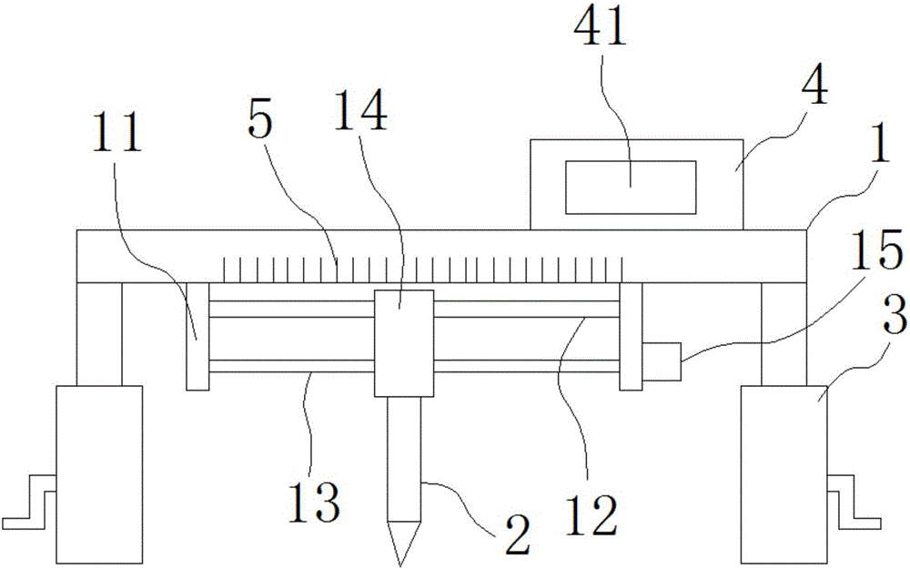 一種新型城鄉(xiāng)規(guī)劃專用的繪圖工具的制作方法附圖