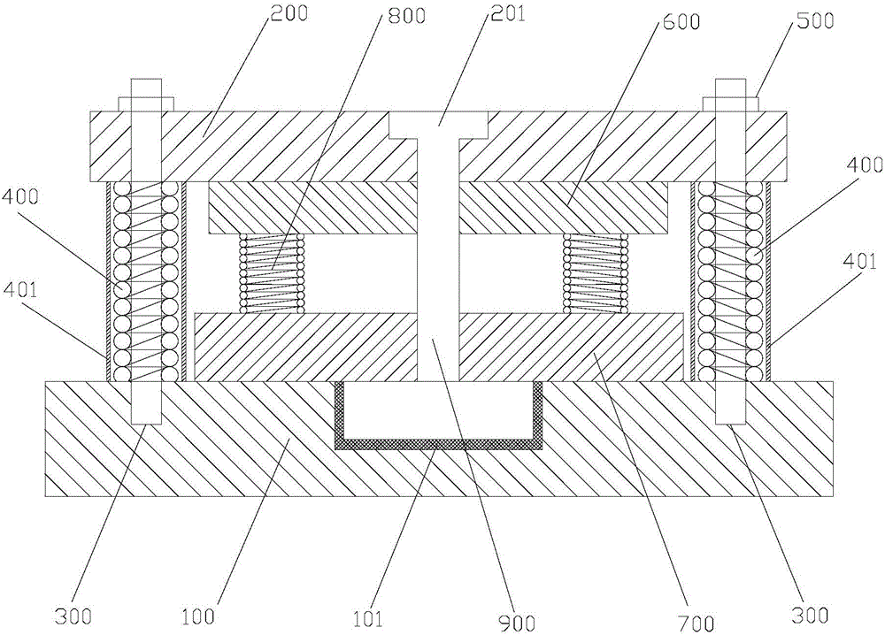 一種多功能摩擦壓力機工作臺的制作方法附圖