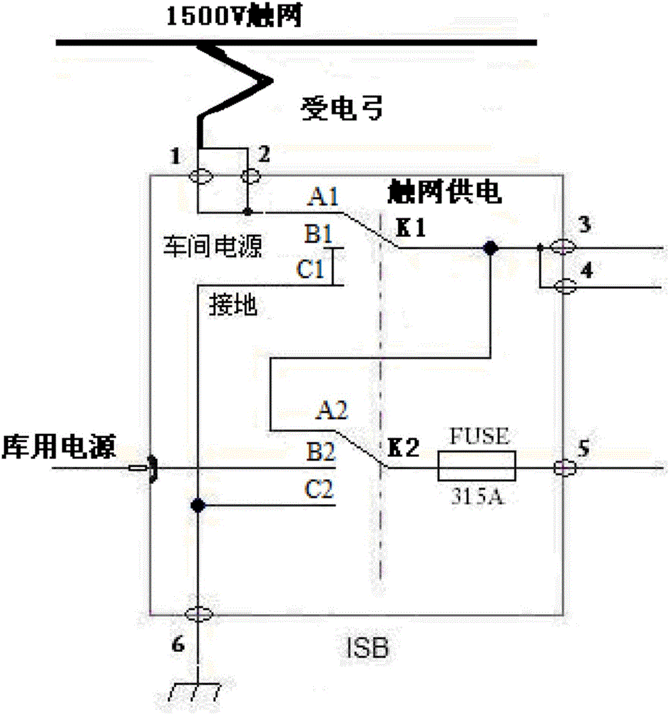 地鐵車輛高壓箱用轉(zhuǎn)換開(kāi)關(guān)的制作方法附圖