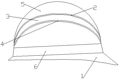 消防頭盔的制作方法附圖