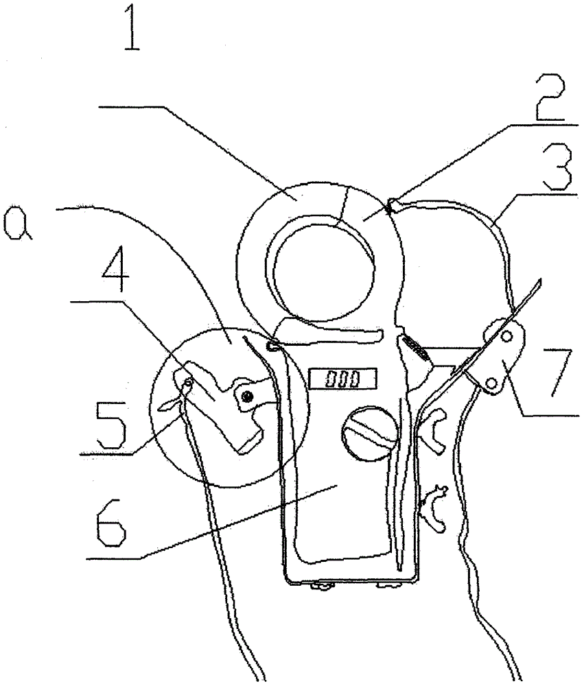 鉗形電流表輔助操作器的制造方法附圖
