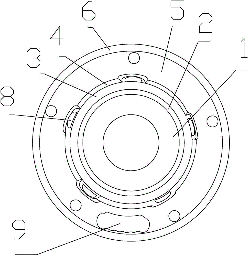 圓桶專用托盤式移動(dòng)工具車的制作方法附圖