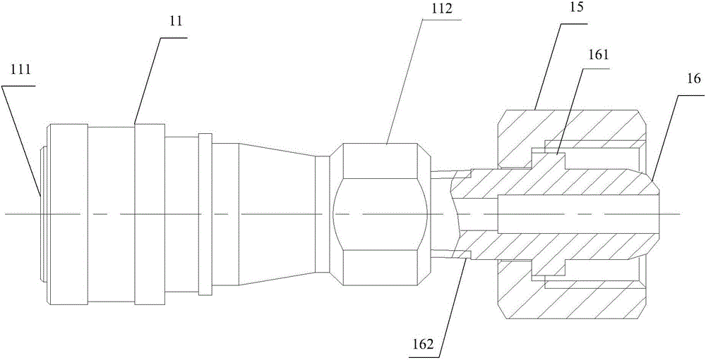 充/供氧連接組件的制作方法附圖