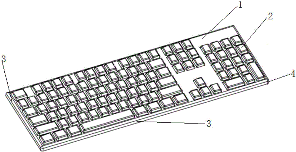 計算機鍵盤的制作方法附圖