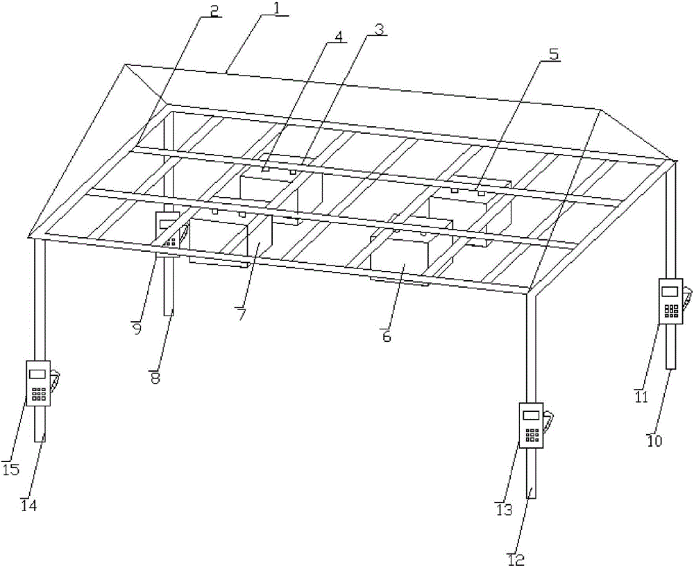 一種電動(dòng)汽車(chē)的快速充電樁的制作方法附圖