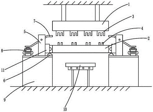 一種制磚用模振模具的制作方法附圖