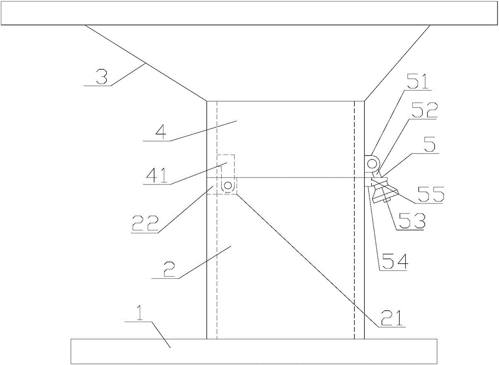 一種新型襪子縫頭機(jī)機(jī)座的制作方法附圖