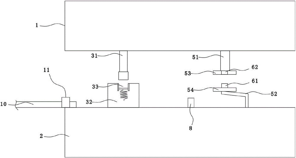 開關盒側(cè)沖孔模具的制作方法附圖