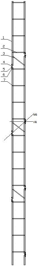 超級折疊梯的制作方法附圖