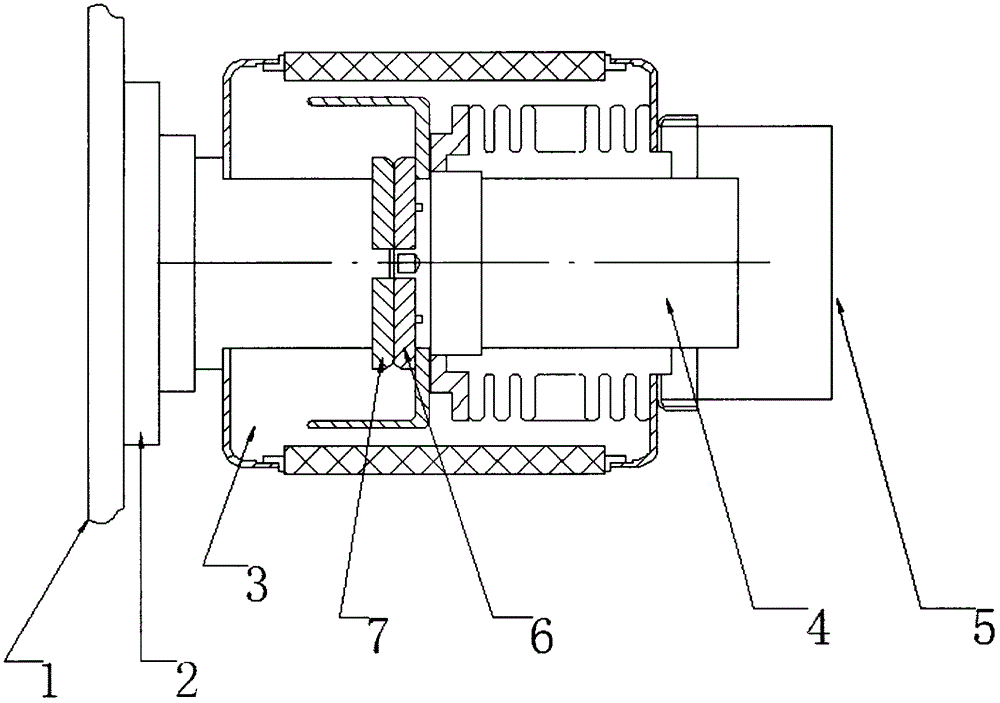 具有觸頭緩沖機構(gòu)的真空開關(guān)的制作方法附圖