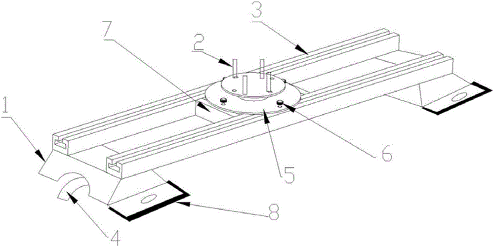 一種車載球機(jī)支架的制作方法附圖