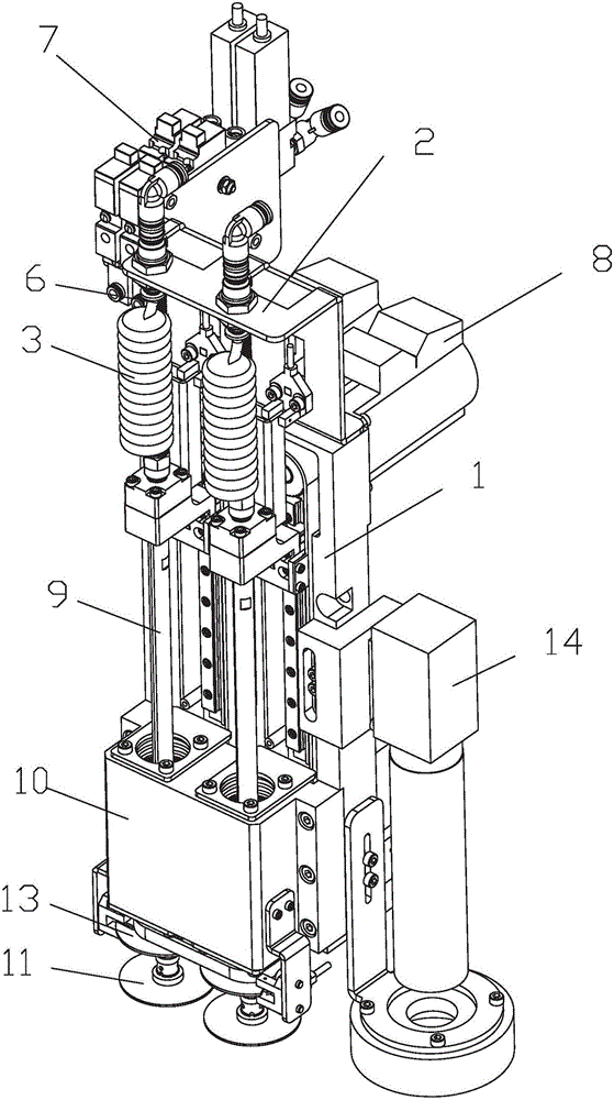 一種軸頭及插件機(jī)的制作方法附圖