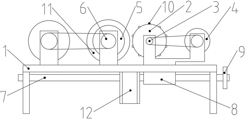 毛筆筆桿拋光機(jī)的制作方法附圖