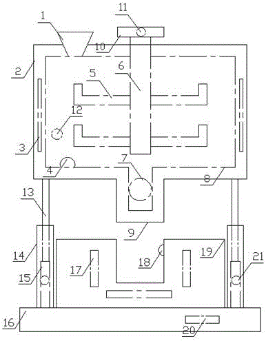 一種建筑材料擠壓成型裝置的制造方法附圖