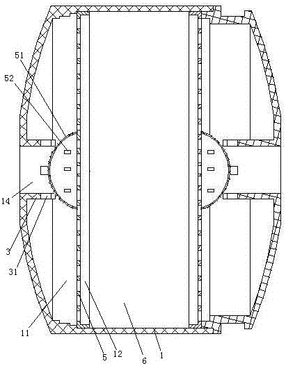 通氣孔加長支撐的面具殼結(jié)構(gòu)的制作方法附圖