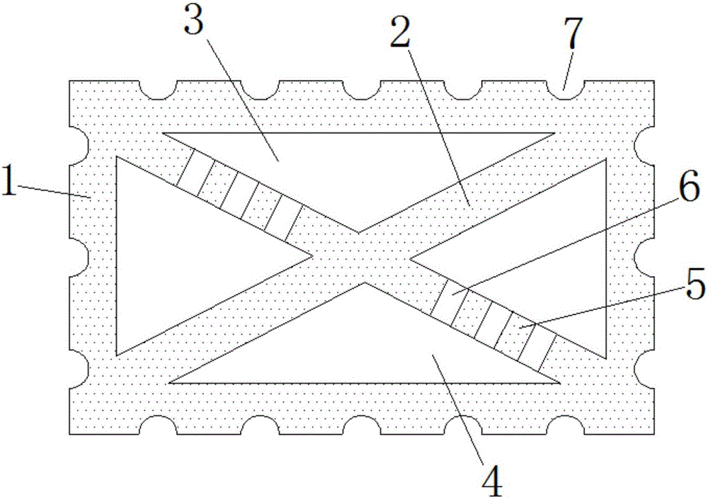 空心磚結(jié)構(gòu)的制作方法附圖