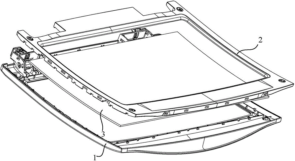 一種洗衣機(jī)上蓋及洗衣機(jī)的制作方法附圖