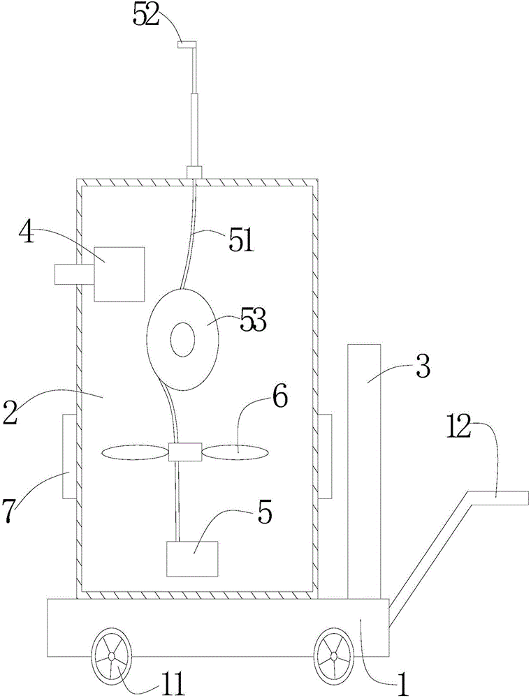 超聲波攪拌噴灌機(jī)的制作方法附圖