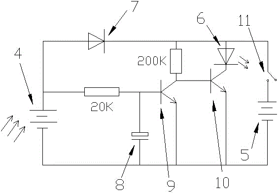 Led迎賓踏板的制作方法附圖