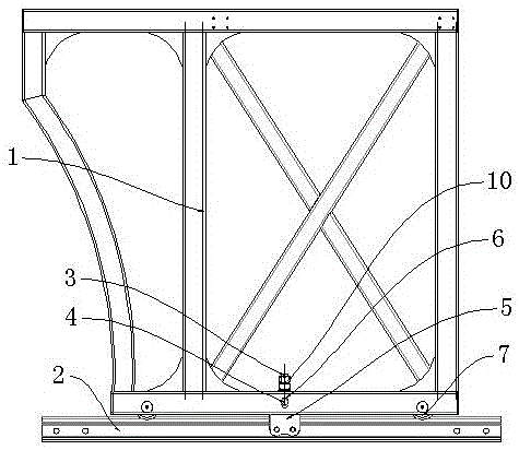 防倒可調(diào)機(jī)構(gòu)的制作方法附圖