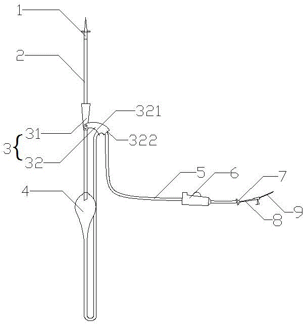 一種留液輸液器的制造方法附圖