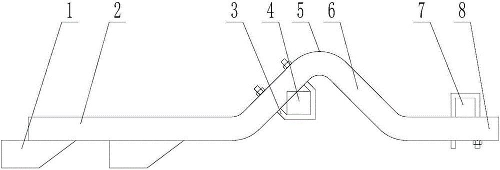 中耕施肥機(jī)及其梁架的制作方法附圖