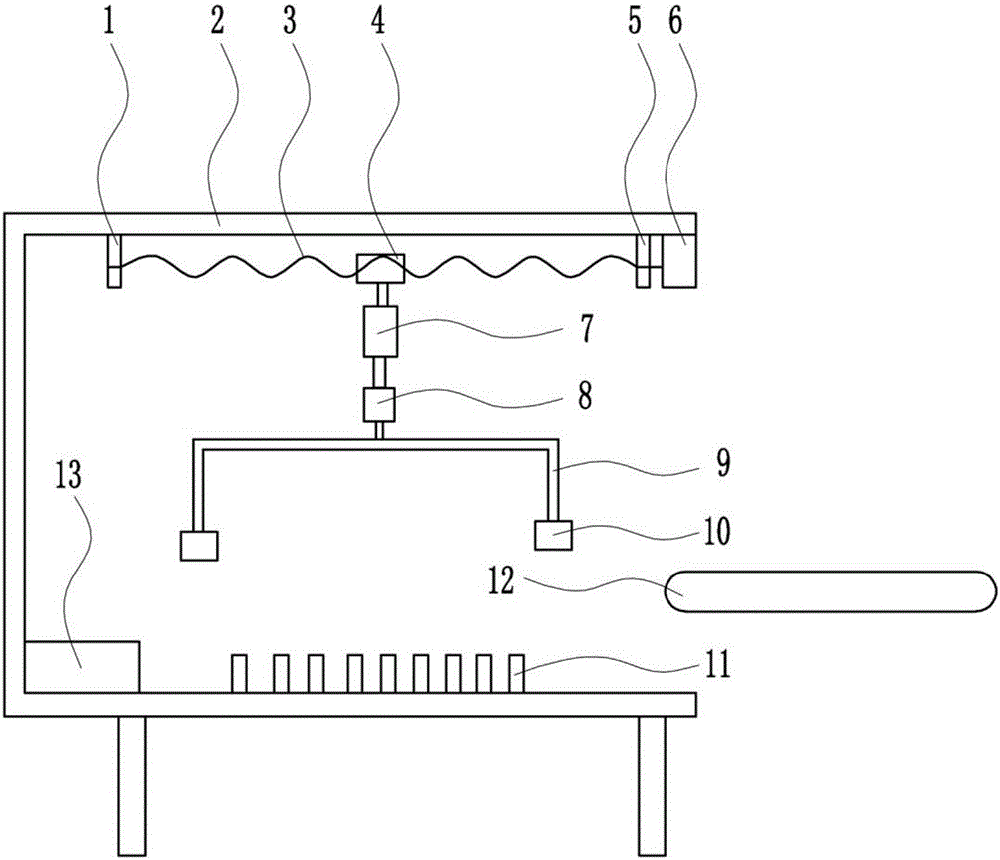 一種安全型玻璃磨邊機(jī)的制作方法附圖