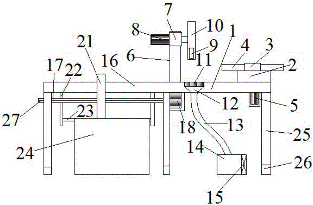 一種五金切割機(jī)的制作方法附圖