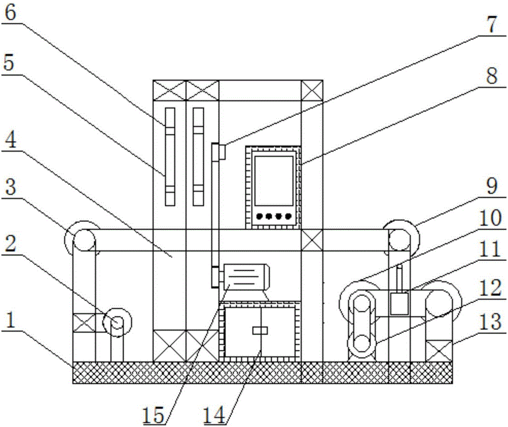 一種高效自動化的織布機的制作方法附圖