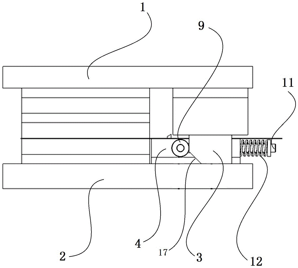 一種模具內(nèi)自動拉料的機(jī)構(gòu)的制作方法附圖