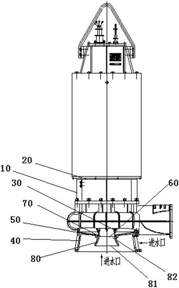 一種具有新型進水結(jié)構(gòu)的泵的制作方法附圖