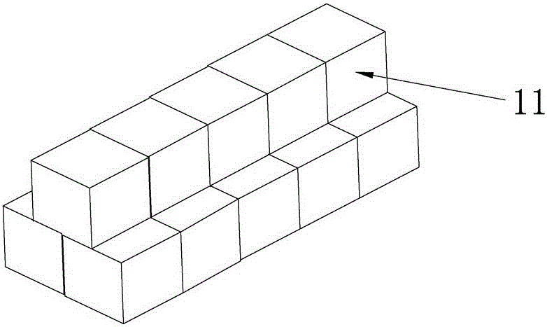 一種機(jī)械化應(yīng)急救災(zāi)專(zhuān)用袋式防護(hù)墻的制作方法附圖