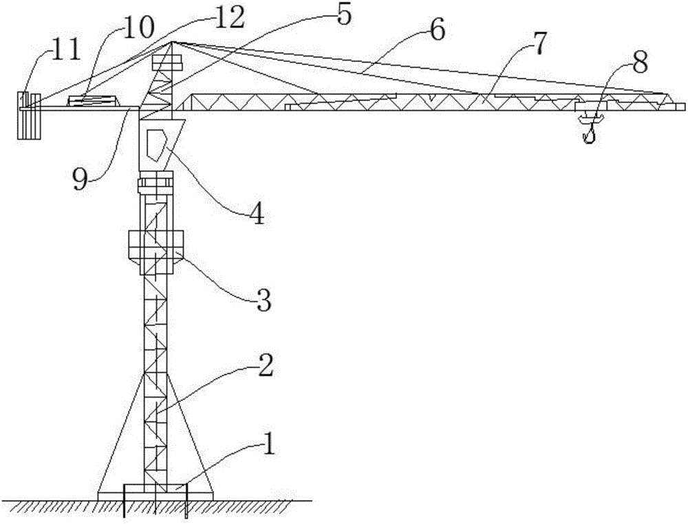 一種建筑塔式起重機(jī)的制作方法附圖