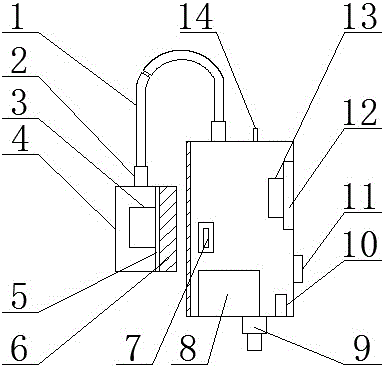 一種便攜式智能骨傳導(dǎo)耳機(jī)的制作方法附圖