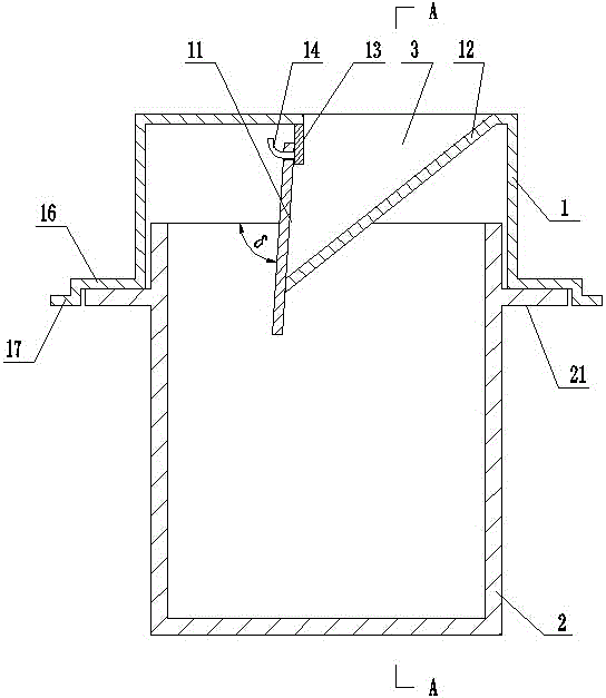 自動開合式垃圾桶的制作方法附圖