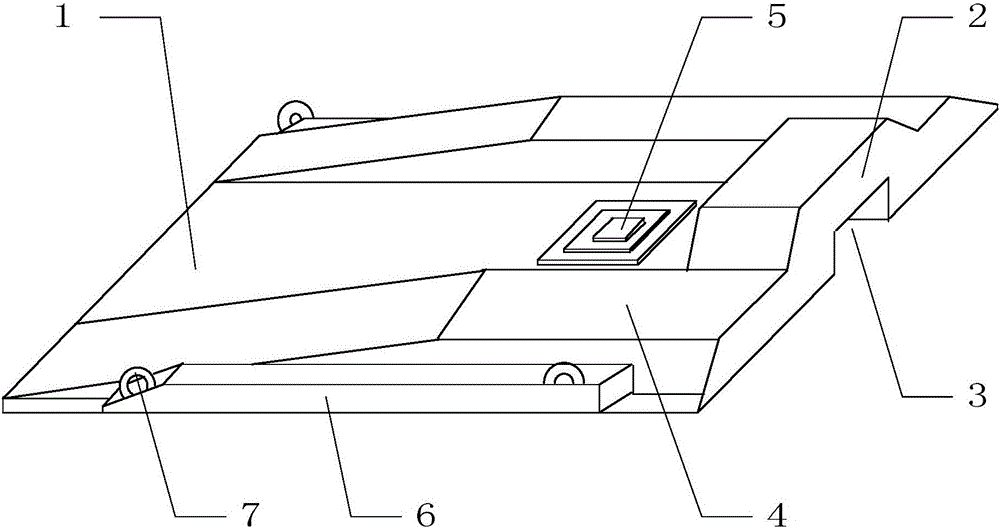 牽引車鵝頸摘放機構(gòu)的制作方法附圖