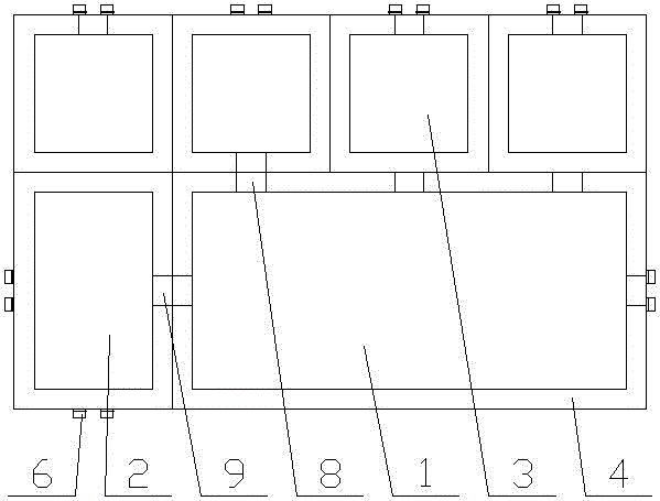 組合式快餐盤結(jié)構(gòu)的制作方法附圖