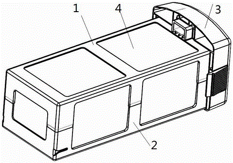 一種無人機(jī)用電池組件的制作方法附圖