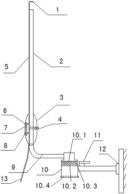 手控排煙電凝鉤的制作方法附圖