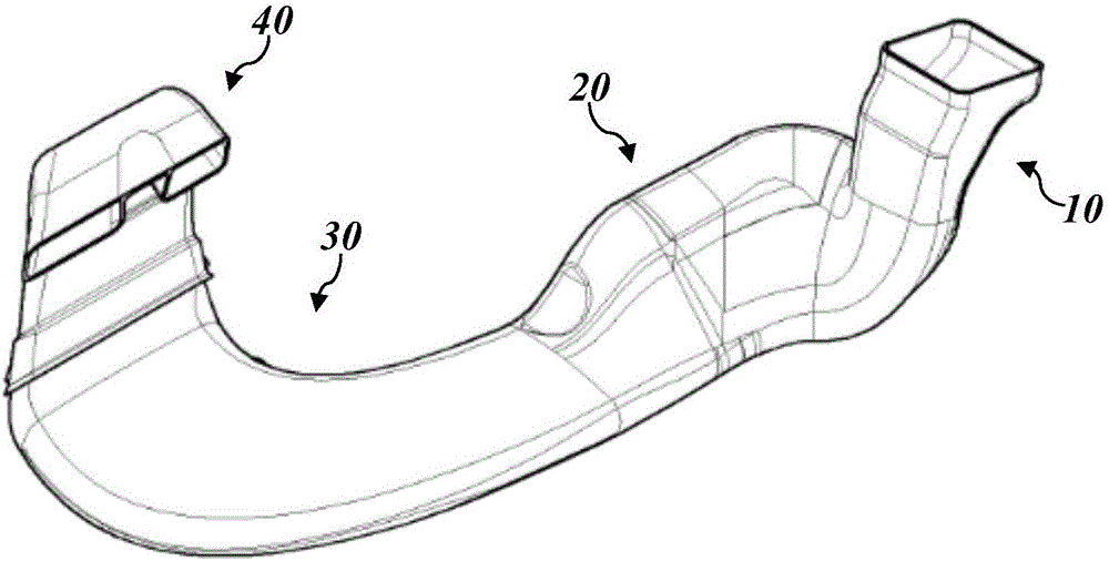 一種汽車風(fēng)道組件系統(tǒng)的制作方法附圖
